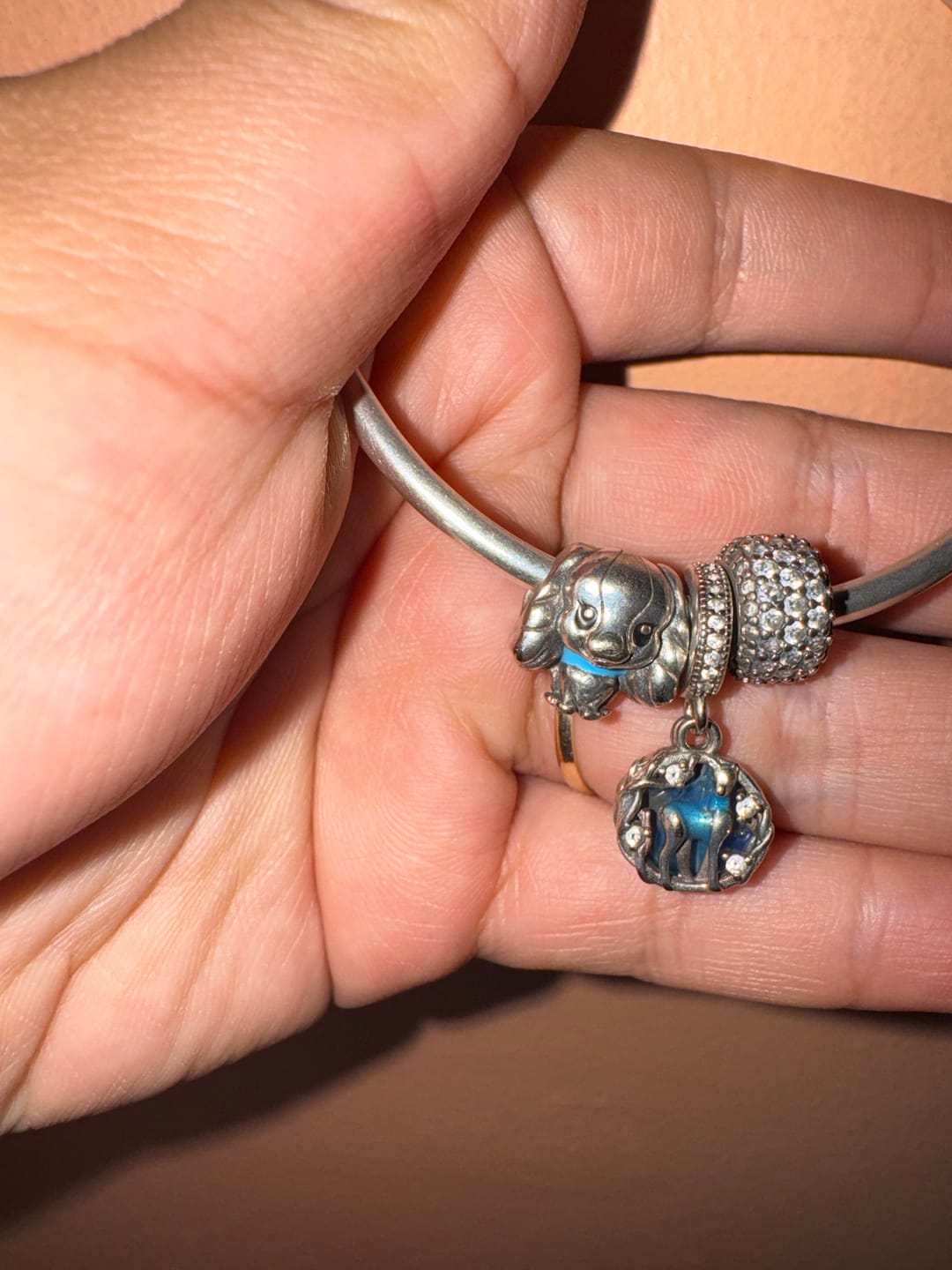 Customer photo review of Pulsera Copo de Nieve