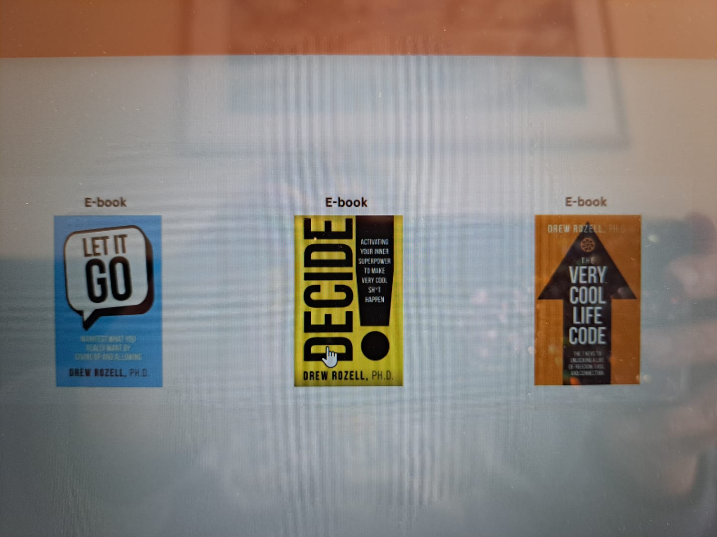 Customer photo review of Buy 2 Books Get 3rd Book Free: The Very Cool Life Series Books 1-3