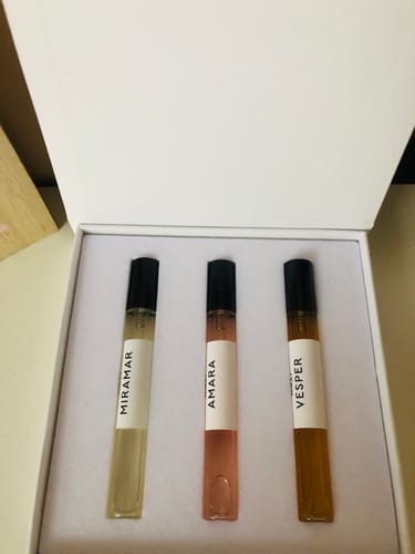 Customer photo review of Miraj Travel Set