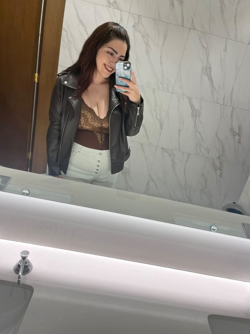 Customer photo review of Premium Lace Bodysuit