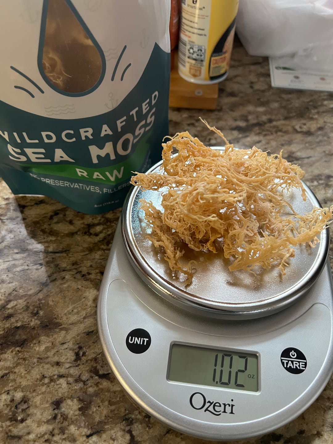 Customer photo review of PREMIUM RAW SEA MOSS