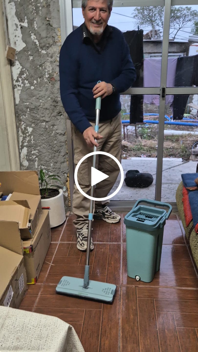 Customer video review of Mopa Tottori con Balde y 2 paños Marca Milhome