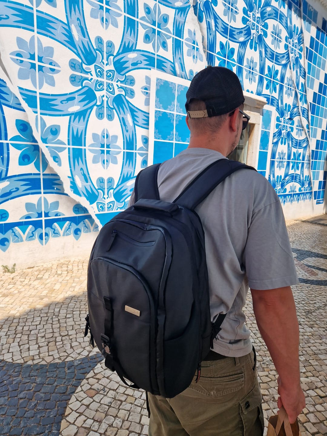 Customer photo review of Backpack – optional with laptop compartment (Tech-Sleeve)