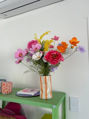 Customer photo review of Bright Silk Flowers