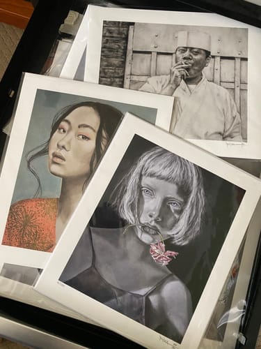 Customer photo review of 6x8 Giclee Fine Art Prints