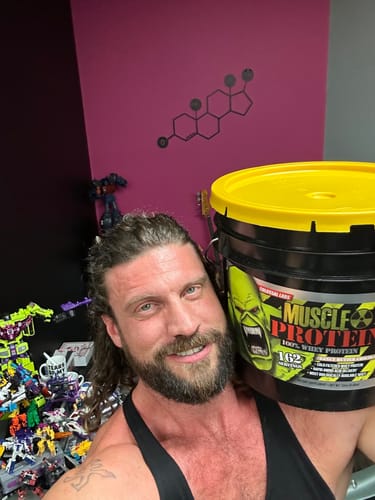 Chad P. review of 12 lbs Bucket - Colossal Labs™ Muscle Protein image 1 out of 3
