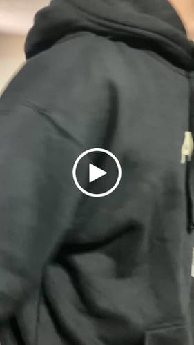 Customer video review of Audience of One Premium Unisex Hoodie