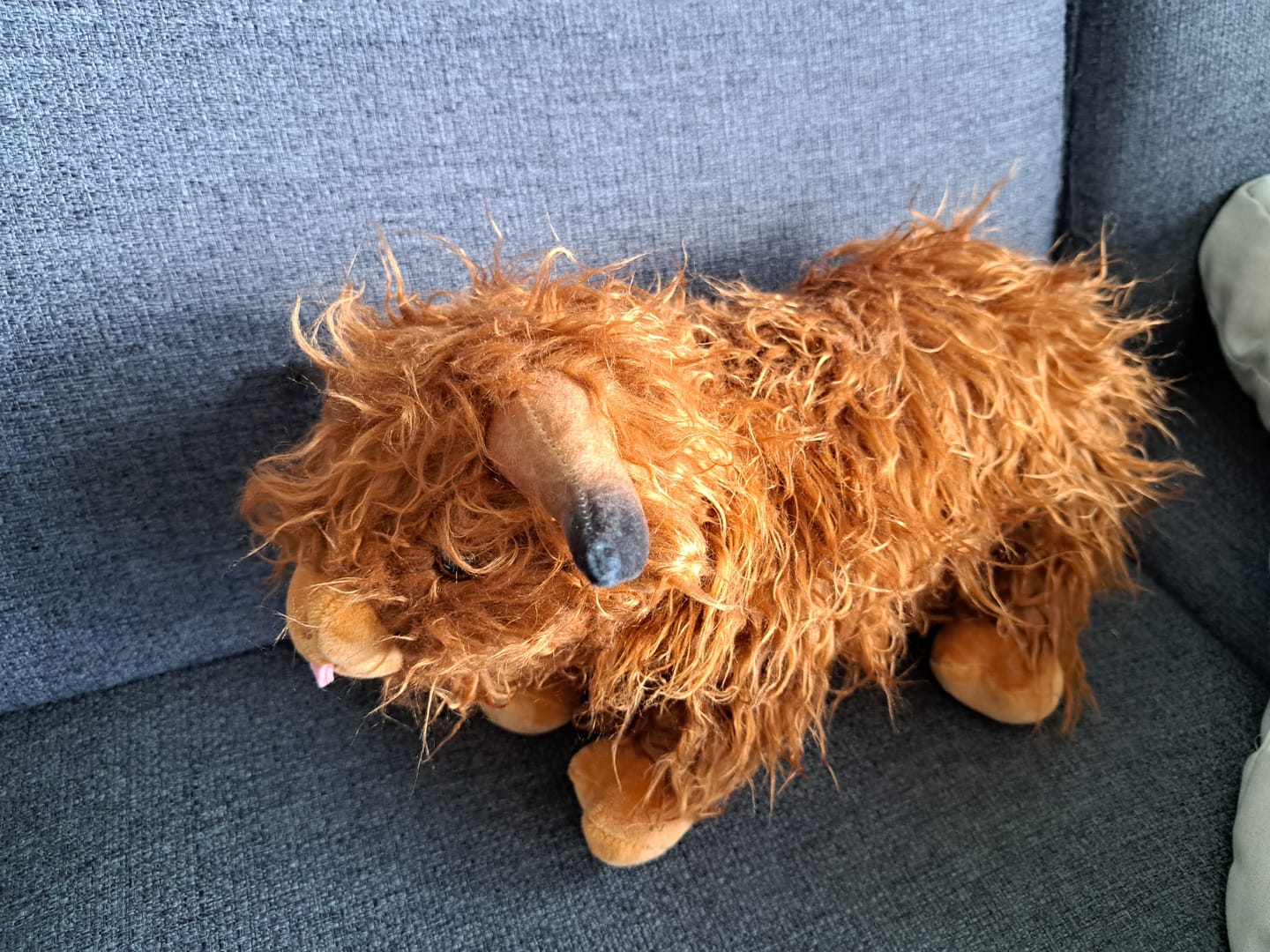 Customer photo review of Highland Cow Tier Familie Plüschtier-Set