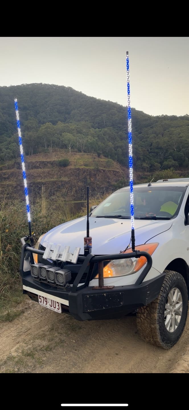 Customer photo review of 6ft LED Whip Lights