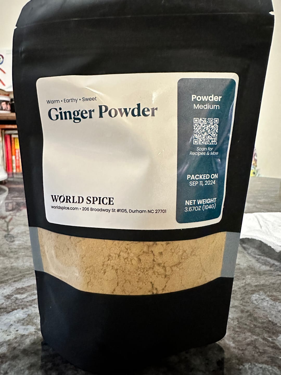 Customer photo review of Ginger Powder