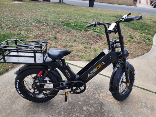 Customer photo review of AQ177 Pro Max 52V eBike*2
