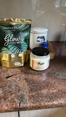 Customer photo review of Motherkind Glow From Within Collagen 250g