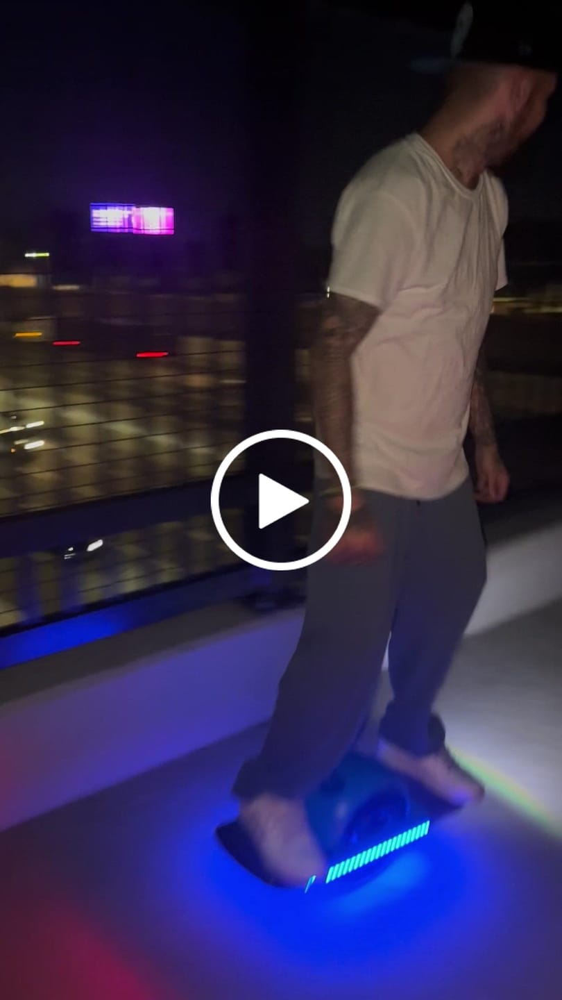 Customer video review of LED ONEWHEEL SYSTEM