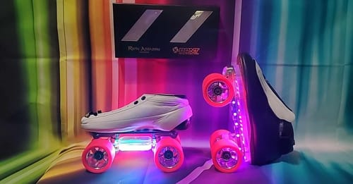 Customer photo review of Bont Royal Assassin Roller Skate Wheels