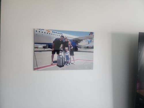 Customer photo review of יצירת פוסטר מתמגנט מתמונה