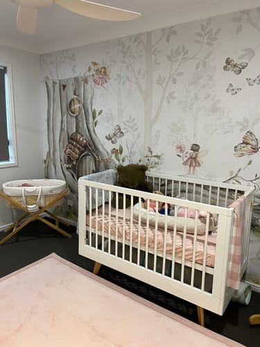 Fairy Friends Wallpaper Mural in a customer&rsquo;s home - verified photo review