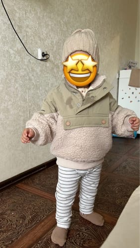 Customer photo review of Cozy Wool Retro Jacket