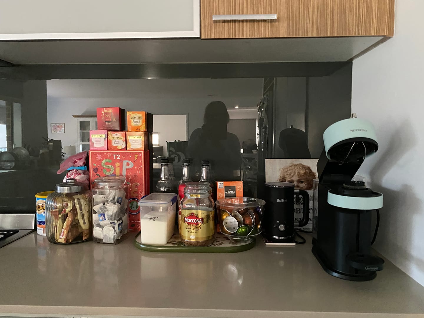 Customer photo review of Salted Caramel Coffee Syrup