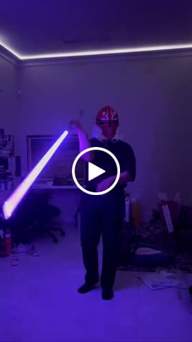 Customer video review of Force Guardian Saber (Revan Inspired)