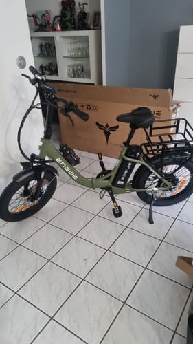 Customer photo review of Engwe L20 SE 250W 20" Foldable Electric Trekking Bike 15.6Ah Step-through E-bike