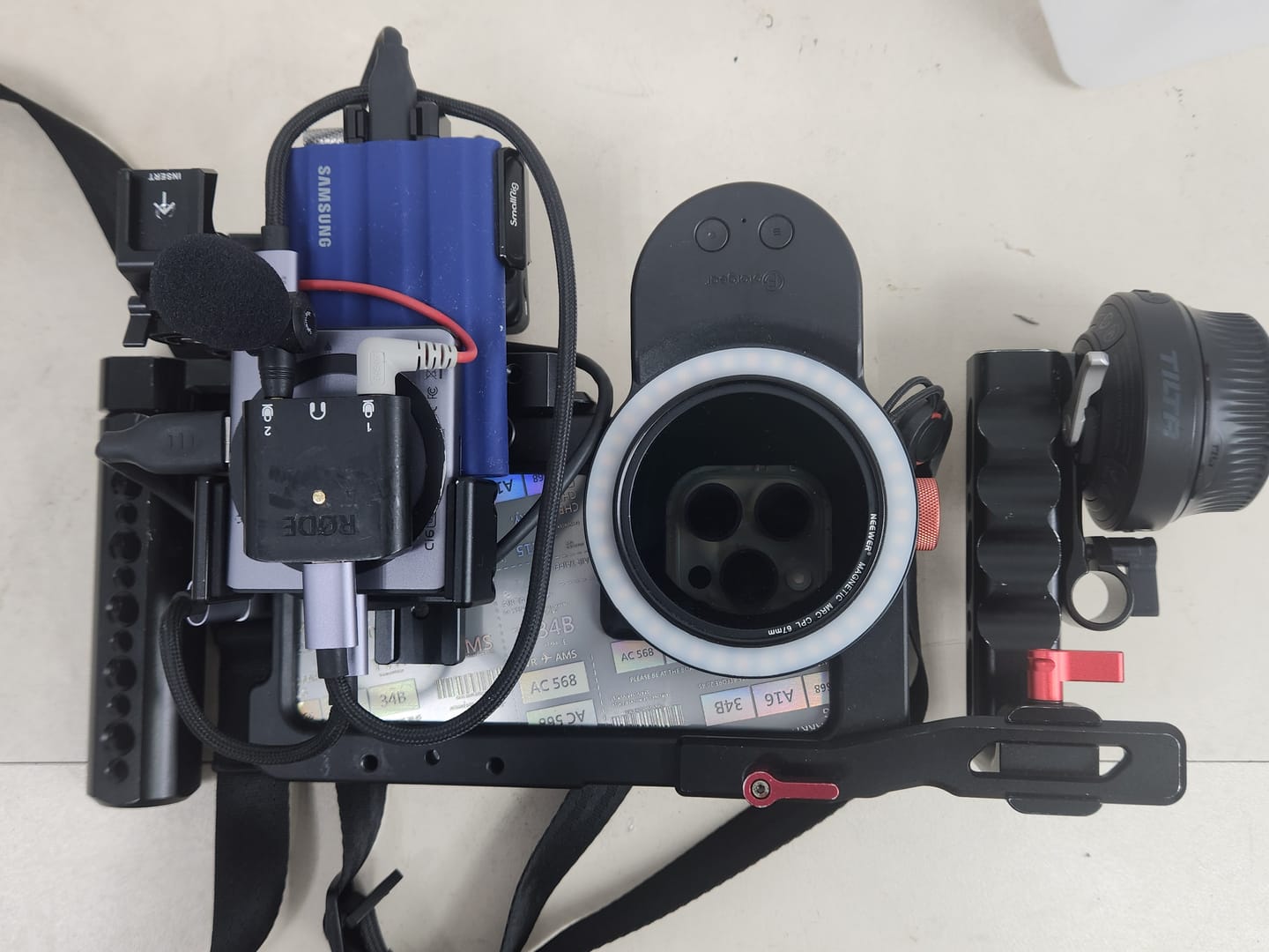 Customer photo review of SSD Clamp Mount