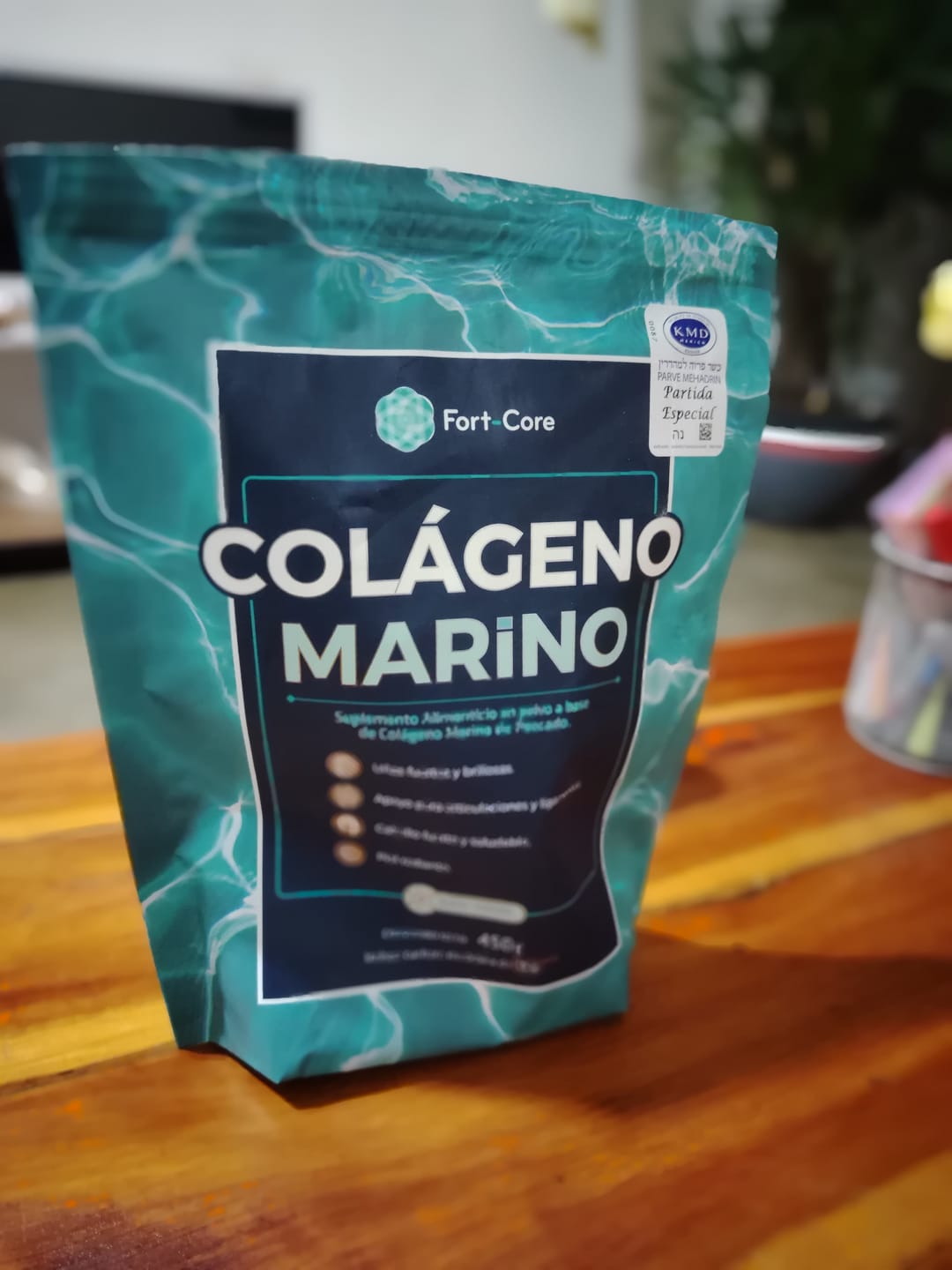 Customer photo review of Colágeno marino Fort Core