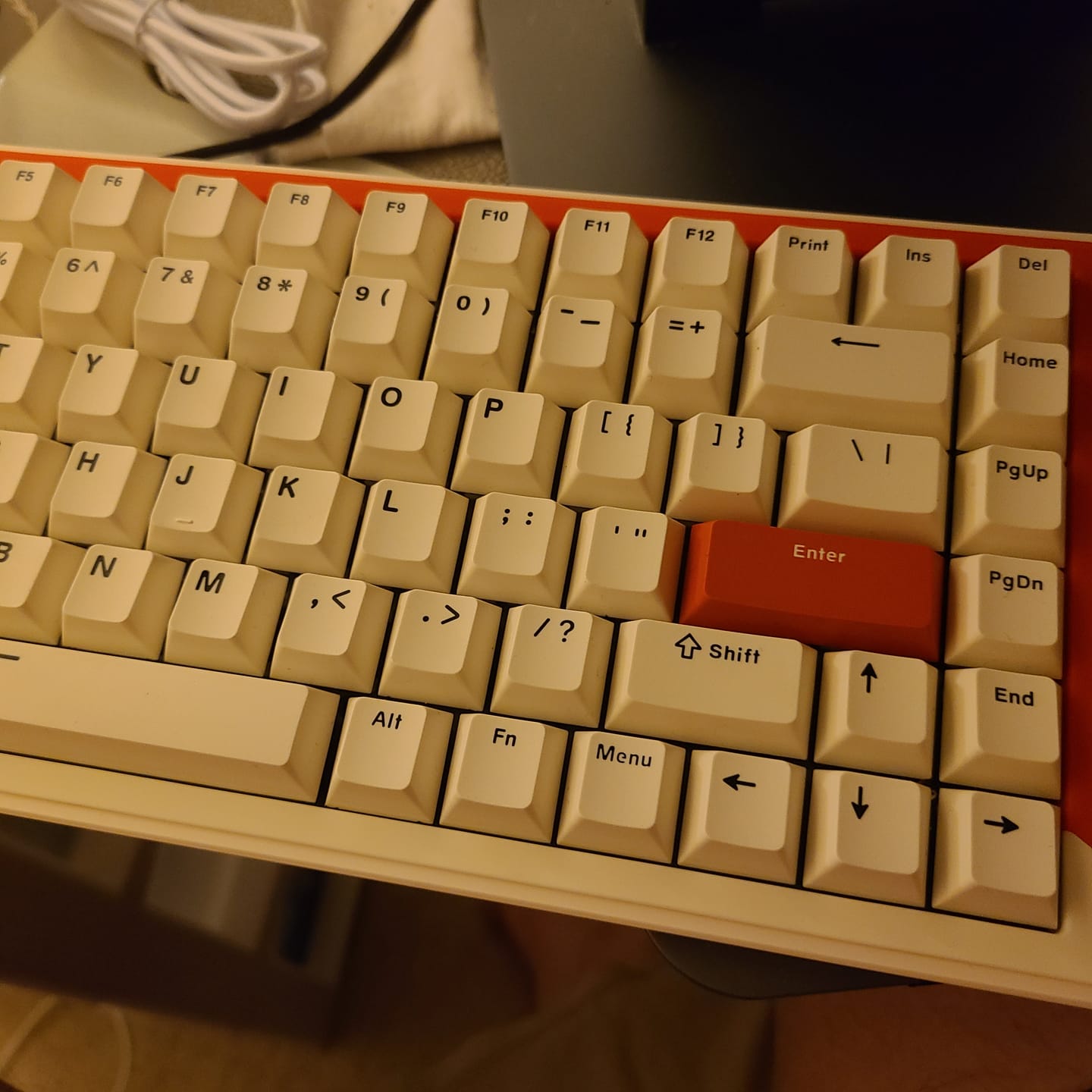 Customer photo review of DrunkDeer G75 Wired Actuation Distance Adjustable Magnetic Switch Keyboard