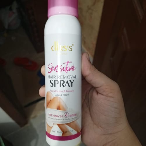 Customer photo review of ESTELIN Aloe Vera Shea Butter Essence Oil Hair Removal Cream