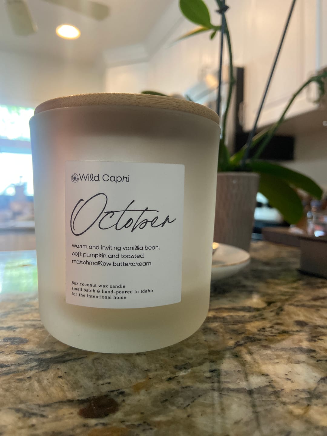 Customer photo review of October Candle