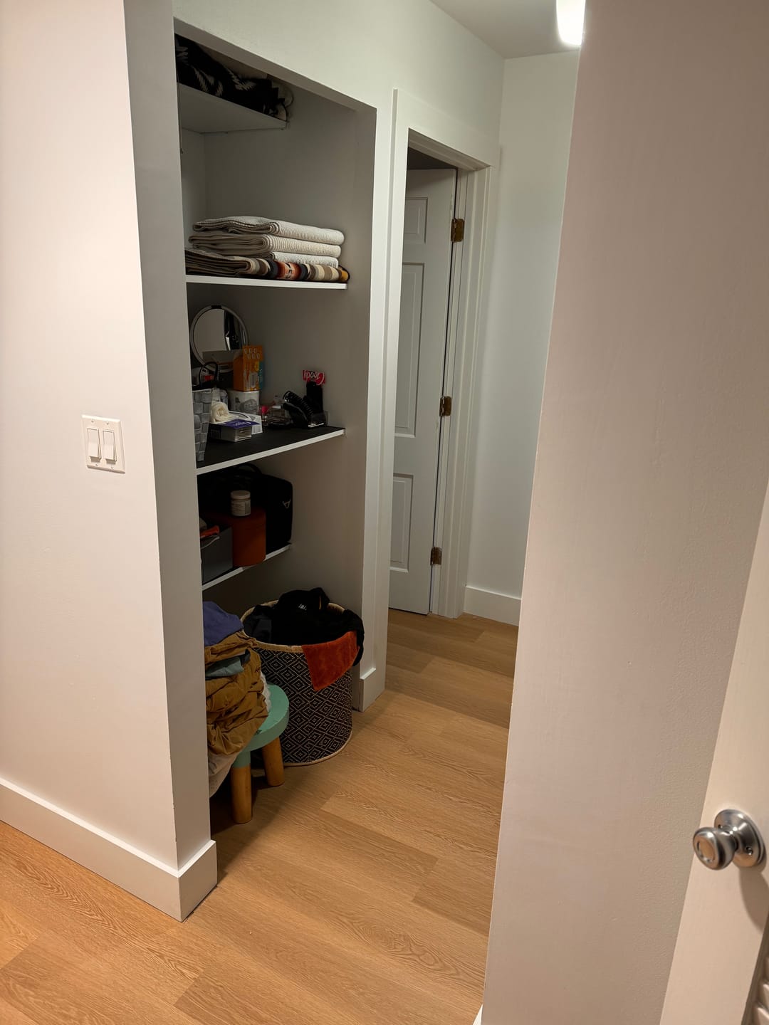 Customer photo review of Interior Jamb Set for Single Door (Stain Grade Poplar)