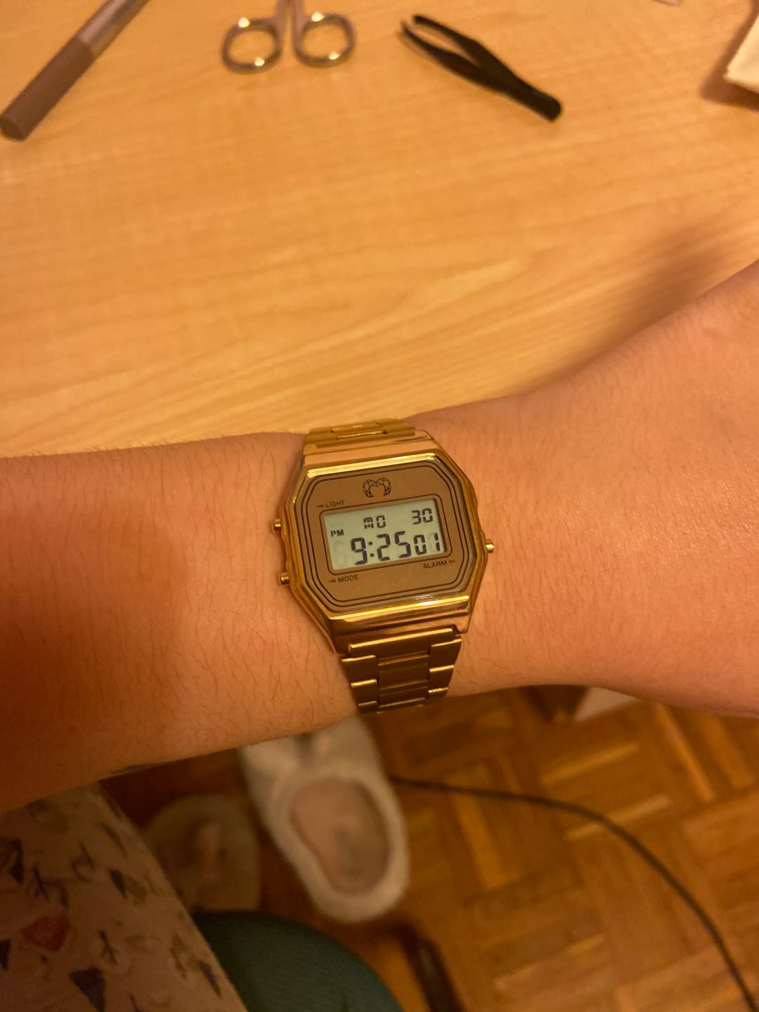 Customer photo review of Reloj Digital Vintage