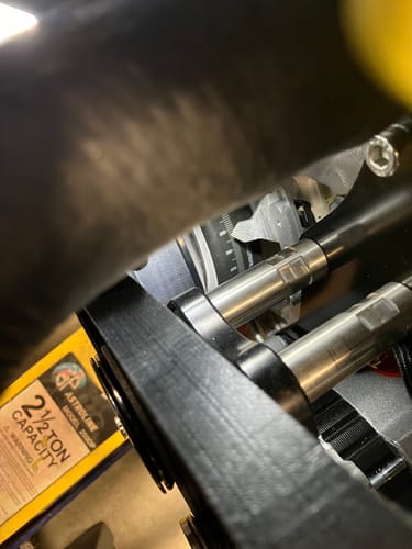 Customer photo review of LS Adjustable Timing Pointer Kit (Corvette Spacing) 10-11002