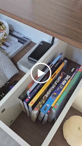 Customer video review of Flycity 48" Oval Lift Top Coffee Table with Storage