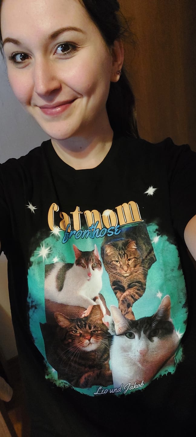 Customer photo review of Dein 90er Foto - Individuelles T-Shirt