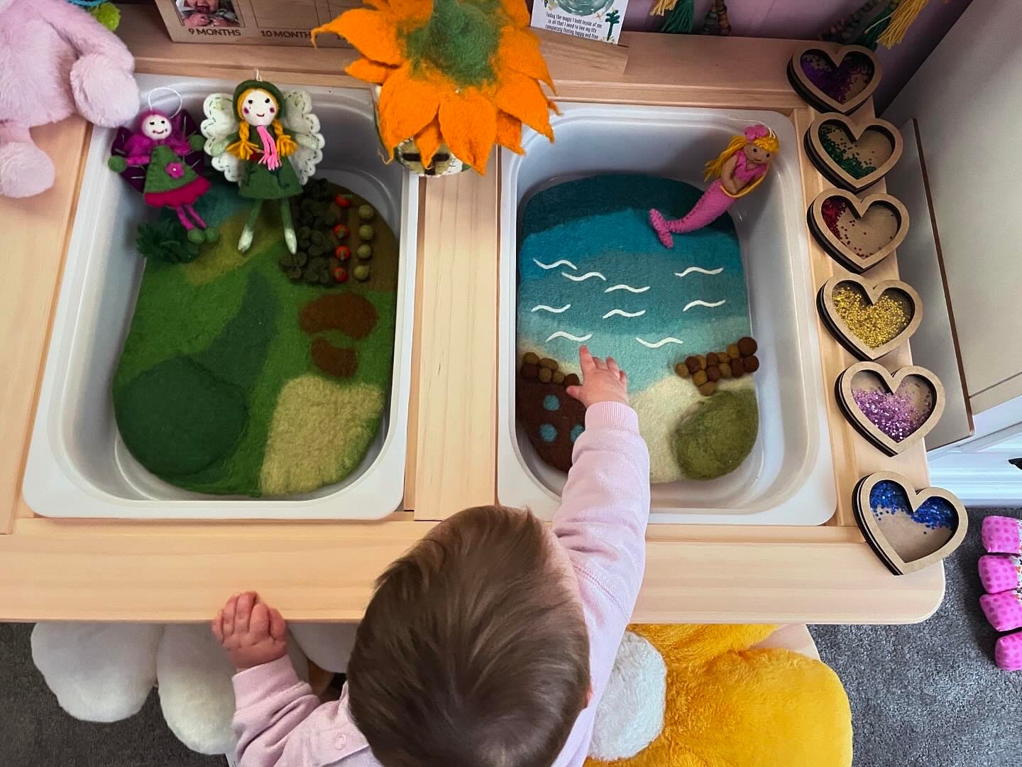 Customer photo review of Sea, Beach and Rockpool Play Mat Playscape