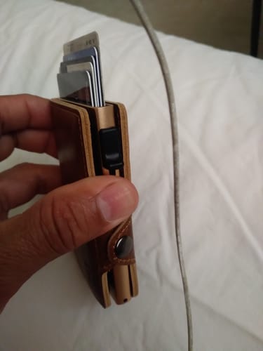 Customer photo review of Billetera Modelo Deluxe