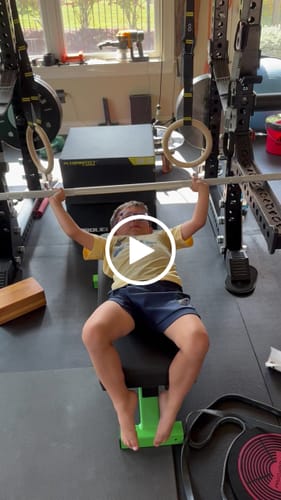 Customer video review of Young Buck Bench
