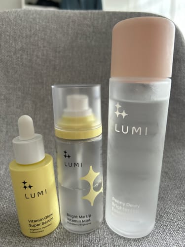 Customer photo review of Peony Dewy Brightening Essence