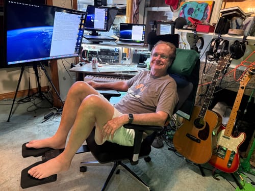 Customer photo review of Newtral NT002 Ergonomic Home Office Chair with Auto-following Lumbar Support