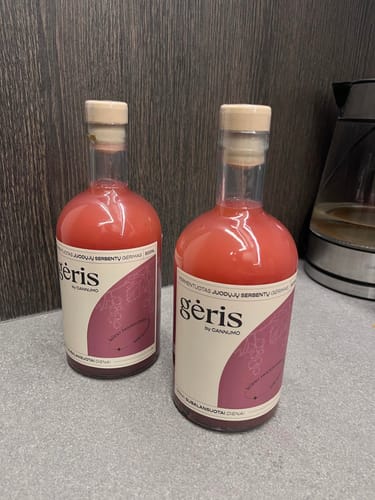 Customer photo review of GĖRIS - fermentuotas juodųjų serbentų gėrimas