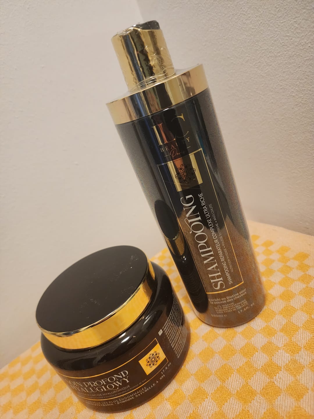 Customer photo review of Routine brillance - Shampoing & Soin