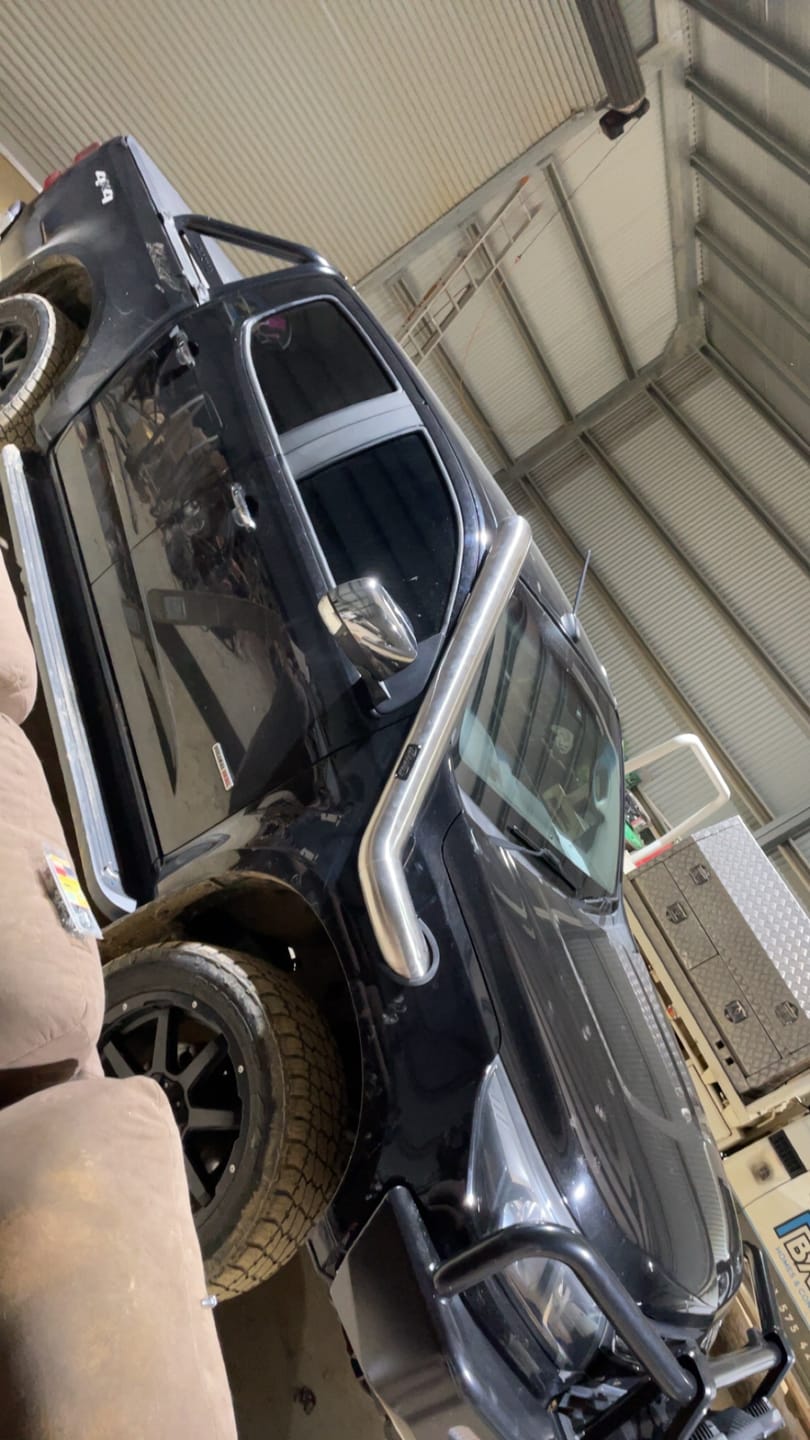 Customer photo review of Holden Colorado Snorkel - RG Model