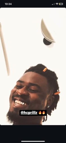 Customer photo review of NOVA (SILVER GRILLZ)