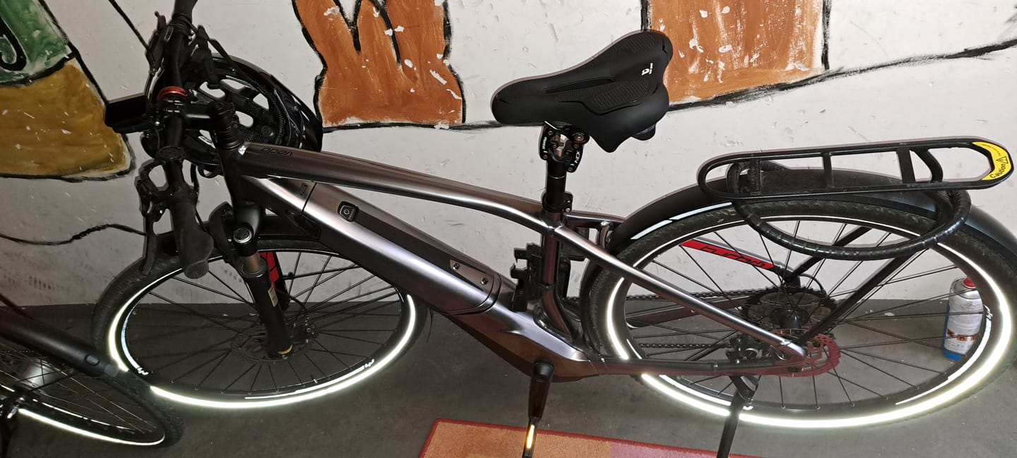 Customer photo review of Bikesattel - Premium Universal Sattel