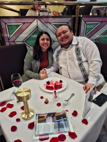 Customer photo review of Cena Romántica