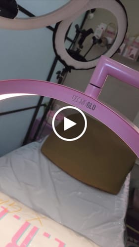 Customer video review of CosmoGlo XL Light Bundle + Phone Clip