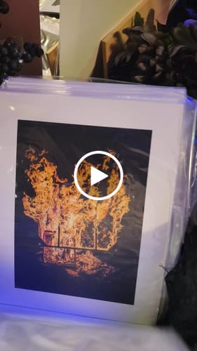 Customer video review of 4x4 Giclee Fine Art Prints