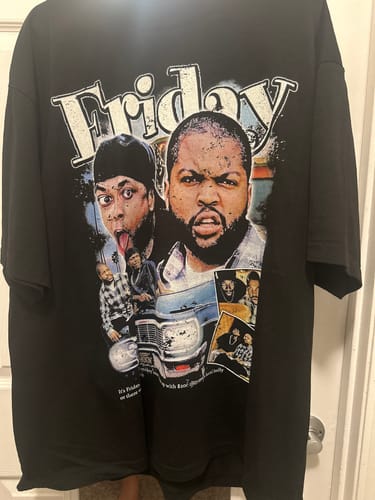 Customer photo review of "DAMMMNN!!" Friday T-Shirt