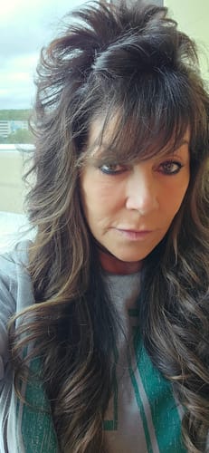 Customer photo review of Full Shine Top Virgin Sew In Weft Brazilian 100% Real Human Hair Extensions Bundles Dark Brown (#4)