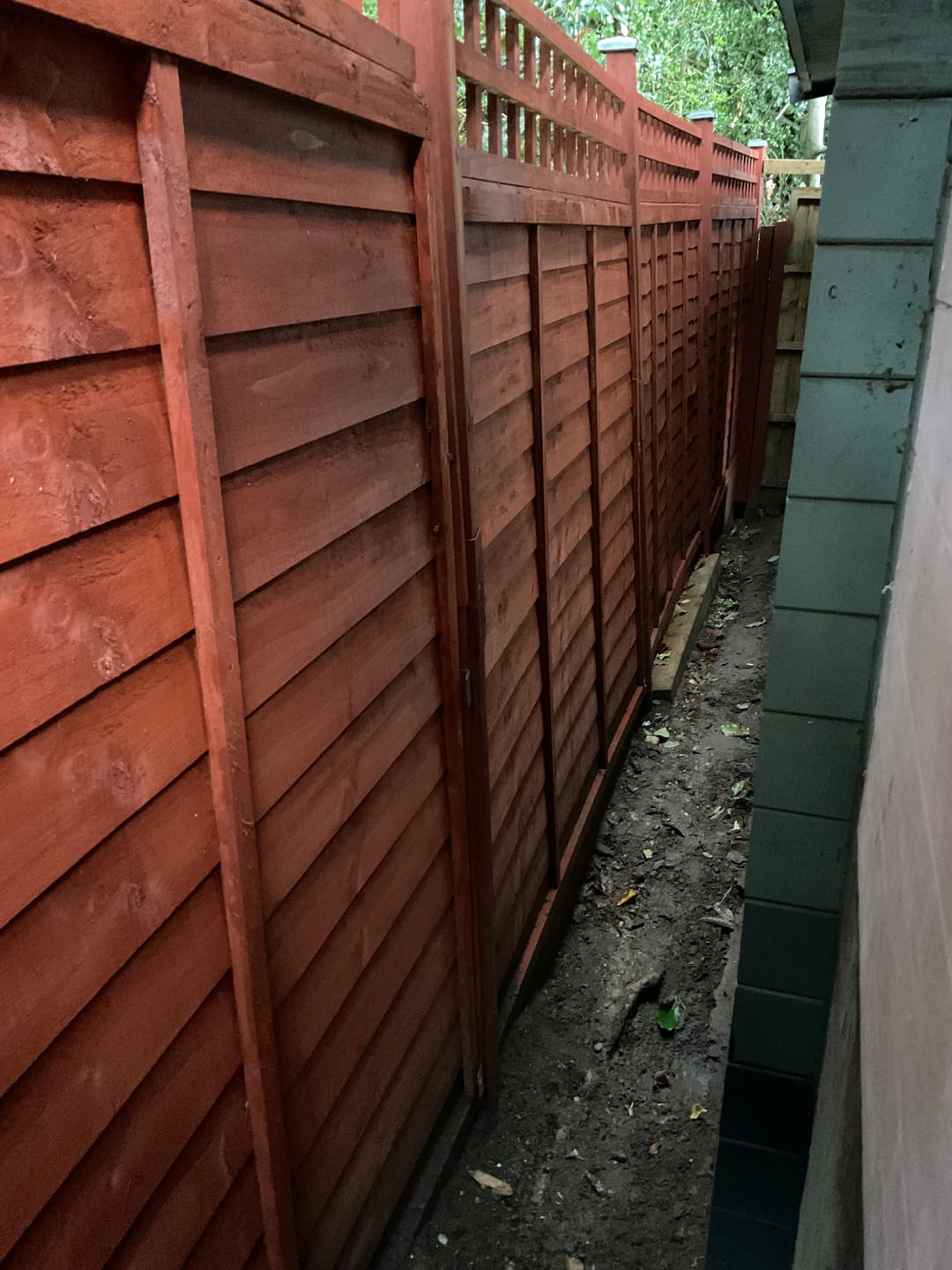 Customer photo review of 75x75 (3") Fence Post Extender Easy Grip Extension (Bulk Discount)